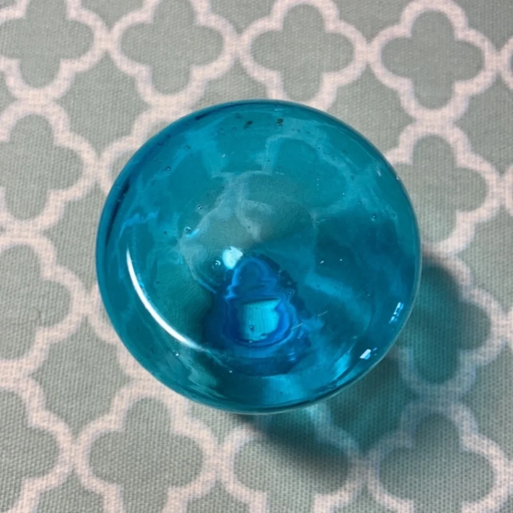 Seeded Glass Bud Vase